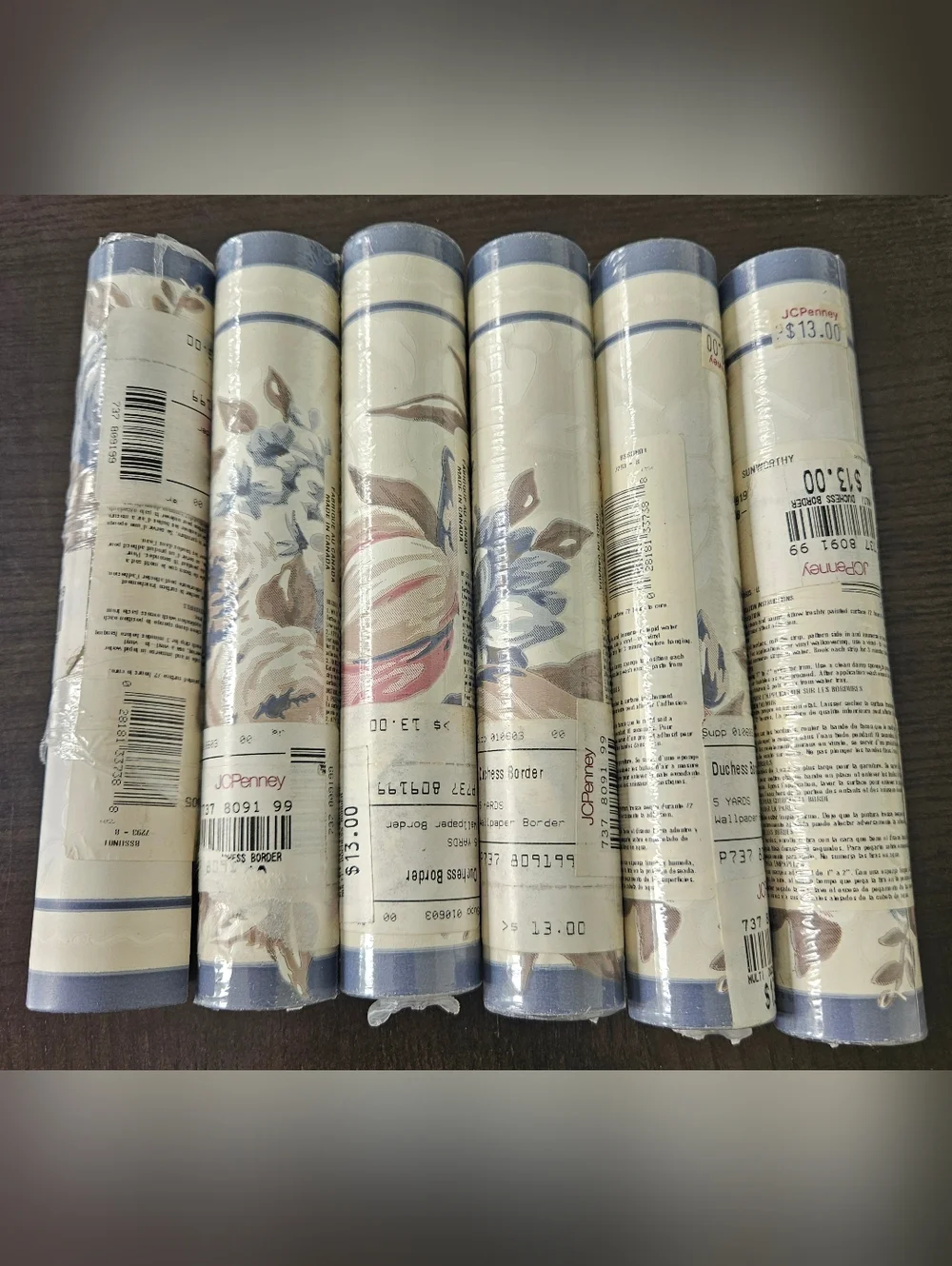 Sunworthy Duchess Border Wallpaper Floral 6 Rolls